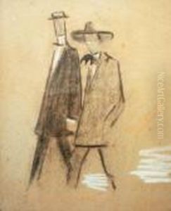 Andres Etchebarne Bidart Y Guillermo by Rafael Perez Barradas