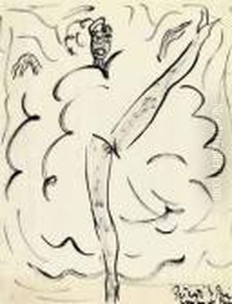 Study Of A Dancer - view 1