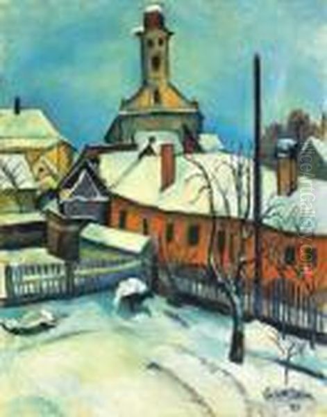 Nagybanya In The Winter - view 1