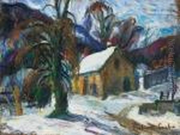 Nagybanya In Winter - view 1