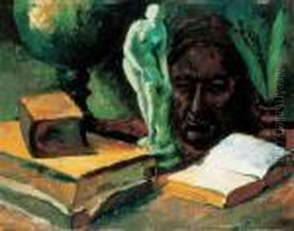 Still Life With A Statue, 1920s - view 1