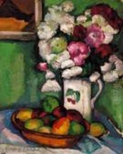 Still-life by Vilmos Perlrott-Csaba