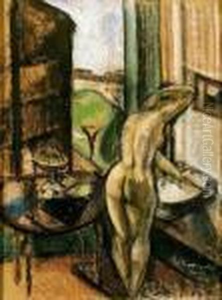 Nude In A Hotel Room - view 1