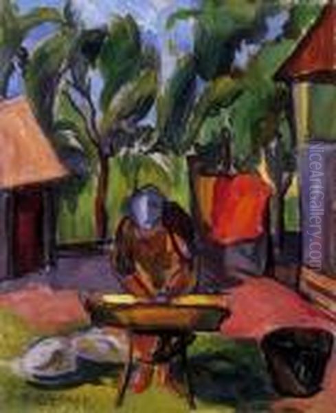 Washing In The Openair - view 1