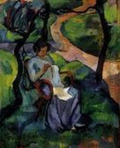 Woman, Handworking, Around 1910
