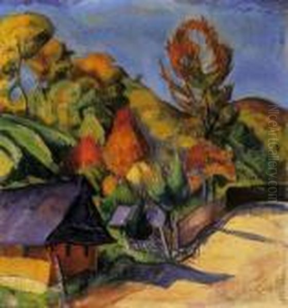 Landscape Of Nagybanya - view 1