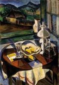 Still-life By An Open-window