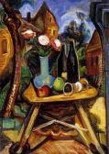 Still Life Among Houses