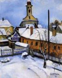 Nagybanya In Winter