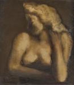 Seated Nude by Constant Permeke
