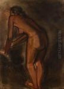 Nu Debout De Dos by Constant Permeke