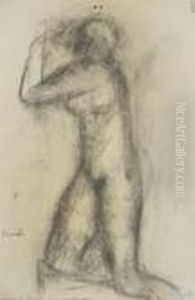 Geknield Naakt by Constant Permeke