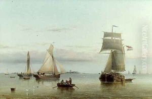 Calm on the Humber, 1864 by Henry Redmore