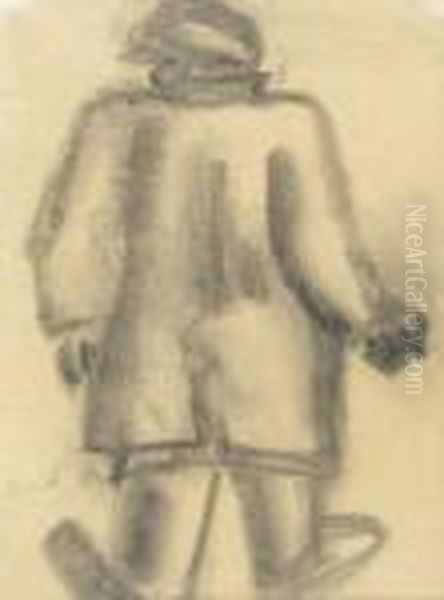 Figuur Op De Rug Gezien - view 1