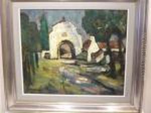 Entree De Ferme by Constant Permeke
