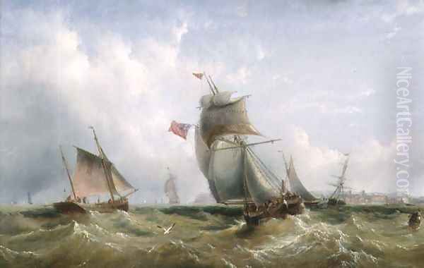 Shipping off the Coast - view 1