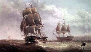 Shipping Scene by Henry Redmore