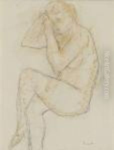 Nu Assis by Constant Permeke