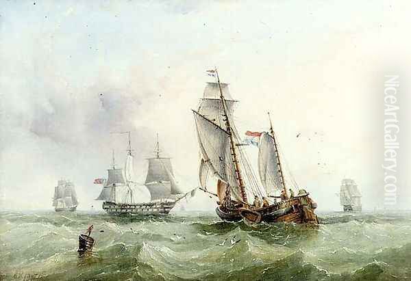 Dutch and British Shipping - view 1