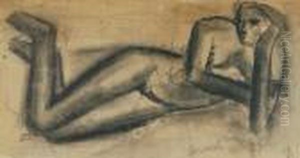 Lying Nude - view 1