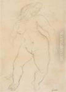 Staand Naakt by Constant Permeke