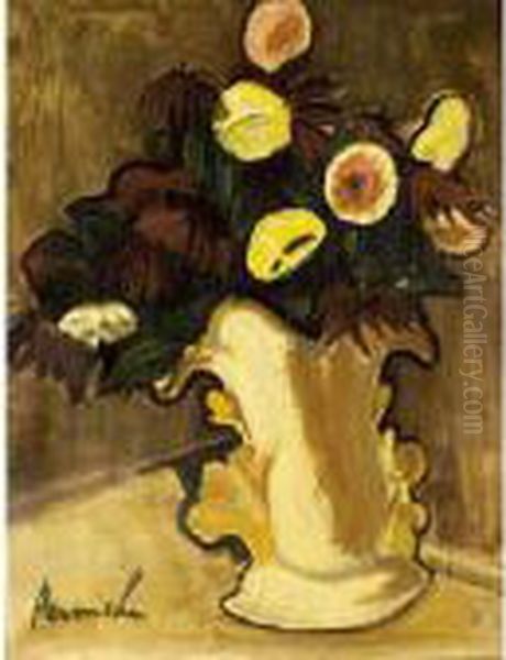 Vaas Met Bloemen - view 1