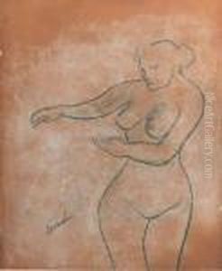 A Female Nude by Constant Permeke