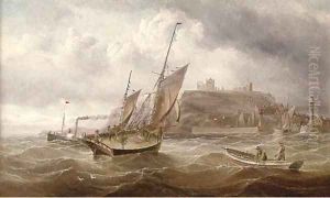 Running into Whitby on the tide