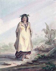 Young woman of Tahiti, c.1841-48 by Maximilie Radiguet
