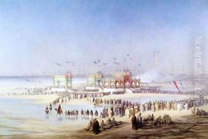 The Inauguration of the Suez Canal by the Empress Eugenie 1826-1920 17th November 1869