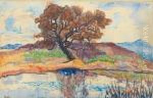 Paysage A L'arbre by Jean Misceslas Peske