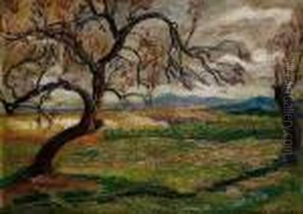 Landscape With A Tree - view 1