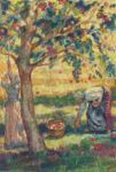 Le Ramassage De Pommes - view 1