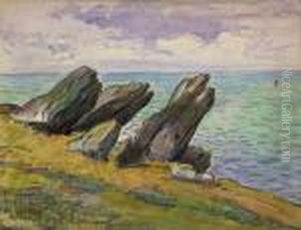 Rochers En Bord De Mer - view 1