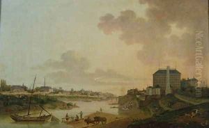 View of the Cotton Factory from the the Motte Sanguin at Orleans, 1825