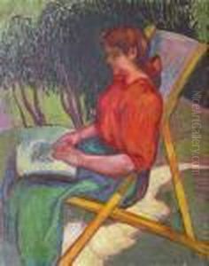 La Lecture by Jean Misceslas Peske
