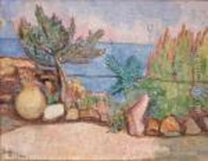 Paysage De Gouron by Jean Misceslas Peske