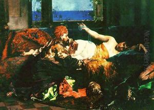 A preferida do sultão (The Favorite of the Sultan) by Edouard Frederic Wilhelm Richter