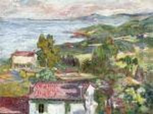 A View Along The Coast by Jean Misceslas Peske