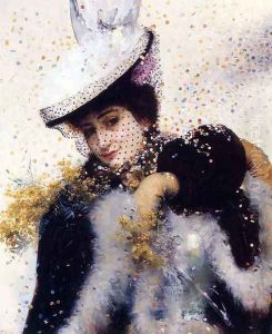 The Winter Bride by Edouard Frederic Wilhelm Richter
