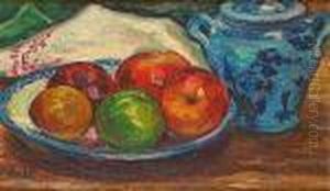 Nature Morte A La Coupe De Fruits Nature Morte A La Coupe De Fruits
