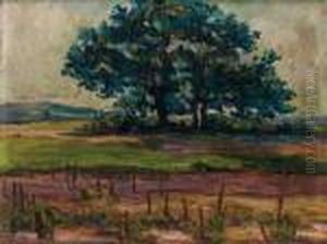 Paysage Aux Pieds Des Vignes by Jean Misceslas Peske