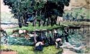 Personnages Au Bord De L'eau (1911) Personnages Au Bord De L'eau (1911)