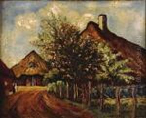 Pejzaz Z Poludnia Francji by Jean Misceslas Peske