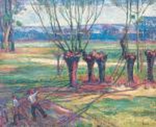 "obcinajacy Galezie Drzew (les Elagueurs)" - view 1