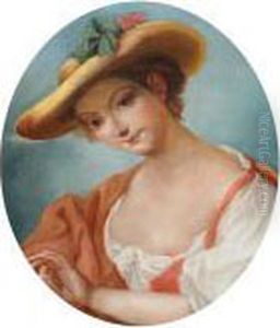 Lady In A Straw Hat