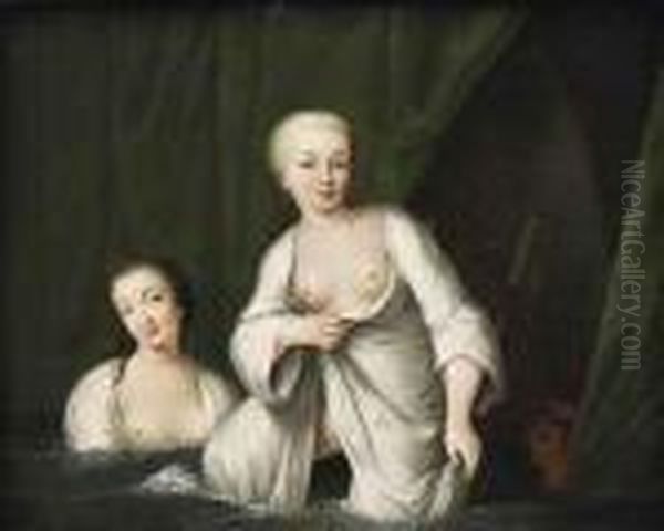 Two Bathers - view 1