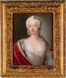 Bildnisstudie Der Konigin Elisabeth Christine Vonpreusen