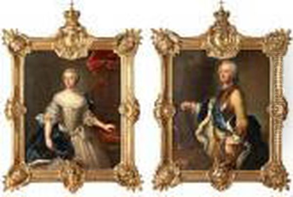 Kronprinsparet Adolf Fredrik Lovisa Ulrika - view 1