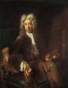 Bildnis Jean Baptiste Gayot Dubuisson by Antoine Pesne